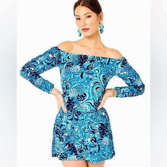 Lilly Pulitzer Lana Memazing Skort Romper Mini Dress Size XXS - Picture 2 of 6